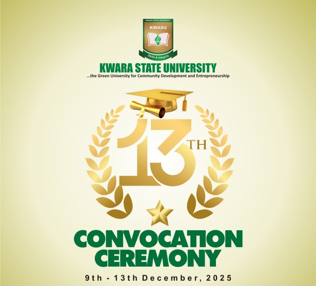 KWASU PRODUCES 82 FIRST-CLASS, 8,119 GRADUATES