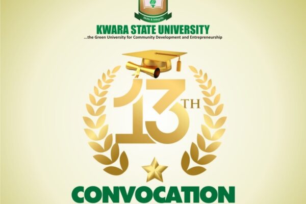 ABDULRAFIU IBRAHIM EMERGES KWASU BEST GRADUATING STUDENT